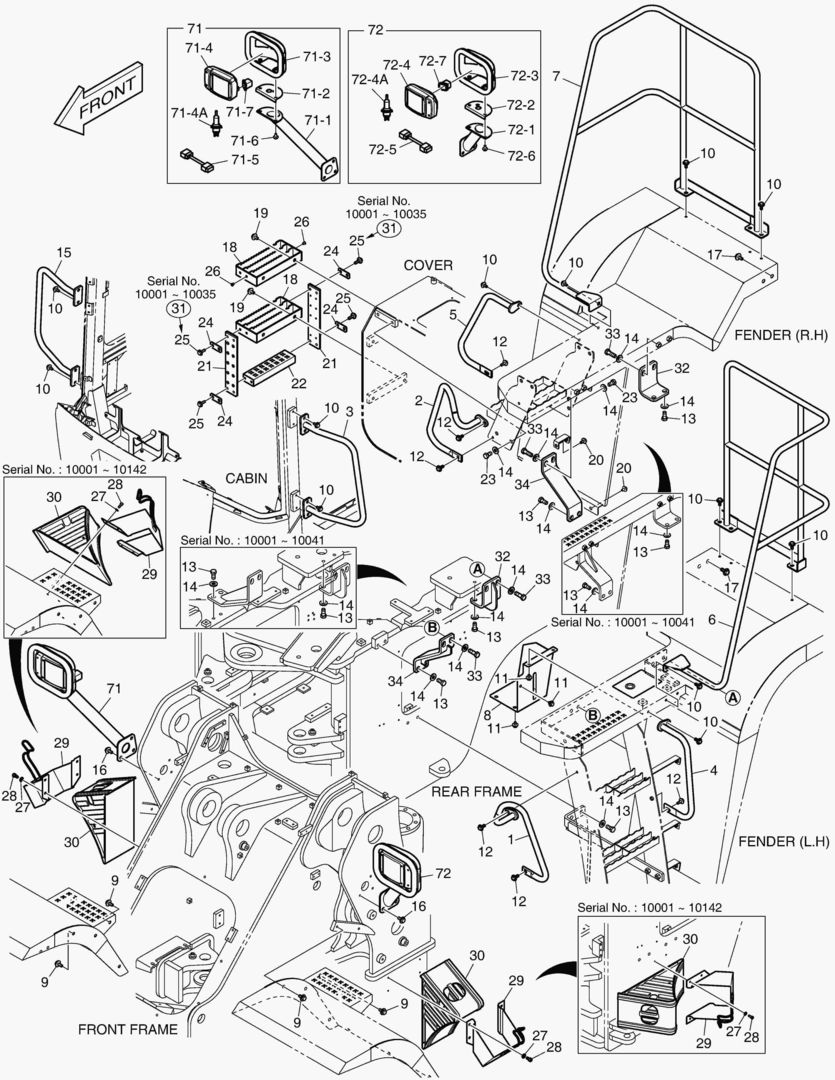 1600 FENDER & LADDER