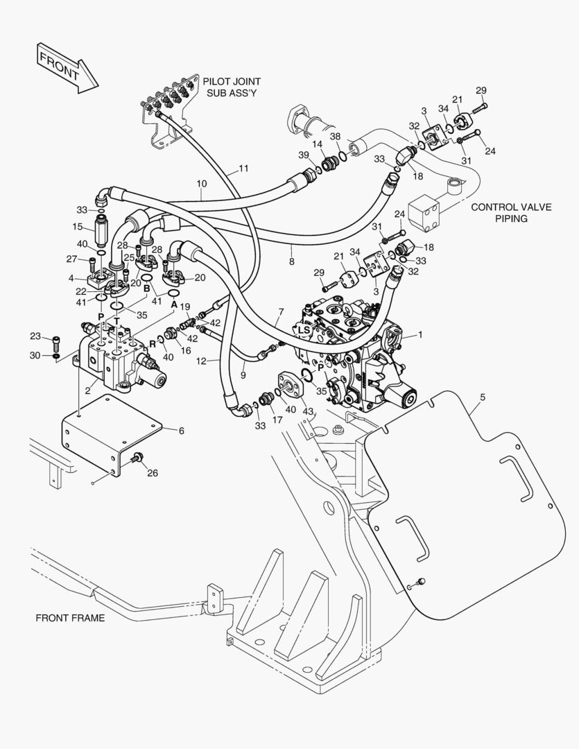 РЕКУЛИРУЮЩИЙ КЛАПАН ТРУБОПРОВОДА - 3-Й КАТУШКИ