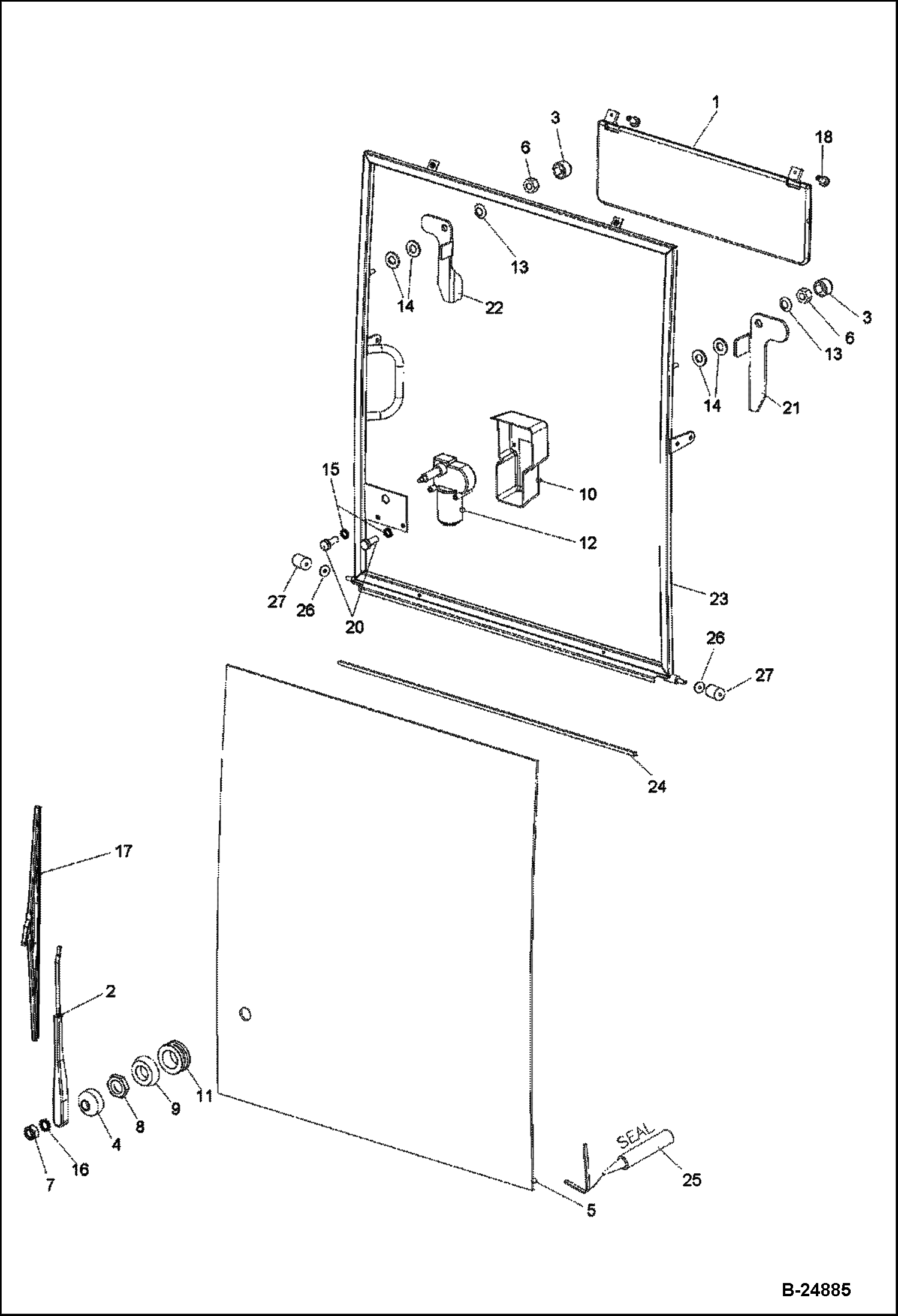 КАБИНА ОПЕРАТОРА КОРПУС ВСТАВКИ ПОДШИПНИКА - 202.042.466 И ВЫШЕ