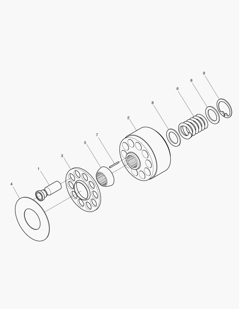 ОСНОВНОЙ НАСОС - РОТОР