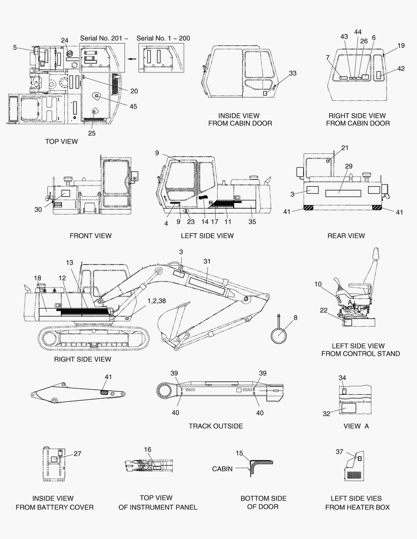 ЗАВОДСКАЯ ТАБЛИЧКА-ЭКСПОРТИРУЕМОЕ ОБОРУДОВАНИЕ(S130-IIIS)