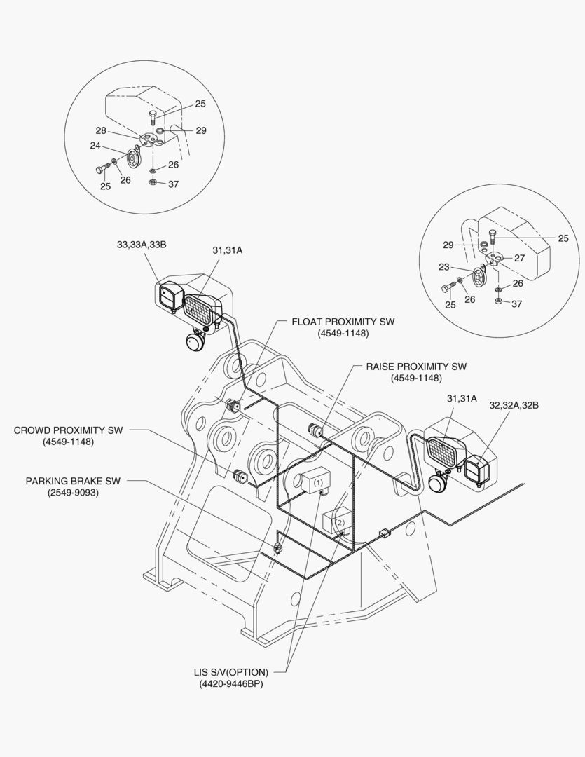 1491 ELECTRIC PARTS(7)-FRONT PARTS-DE12T [254~]