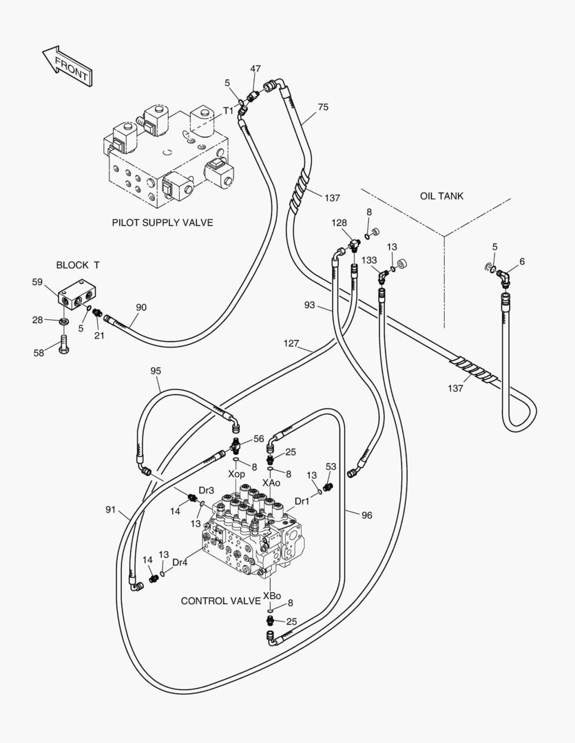 ТРУБОПРОВОД СЕРВОУПРАВЛЕНИЯ(3)