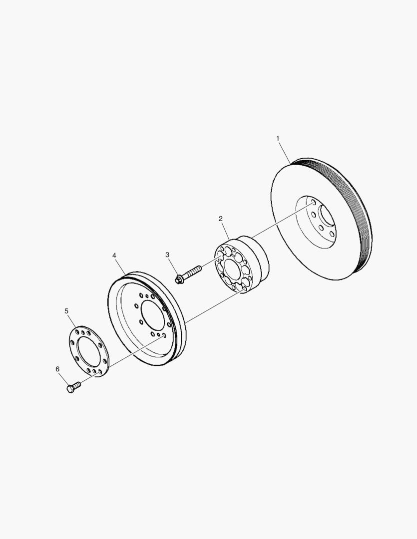 122 POWER TAKE OFF, FRONT MOUNTED