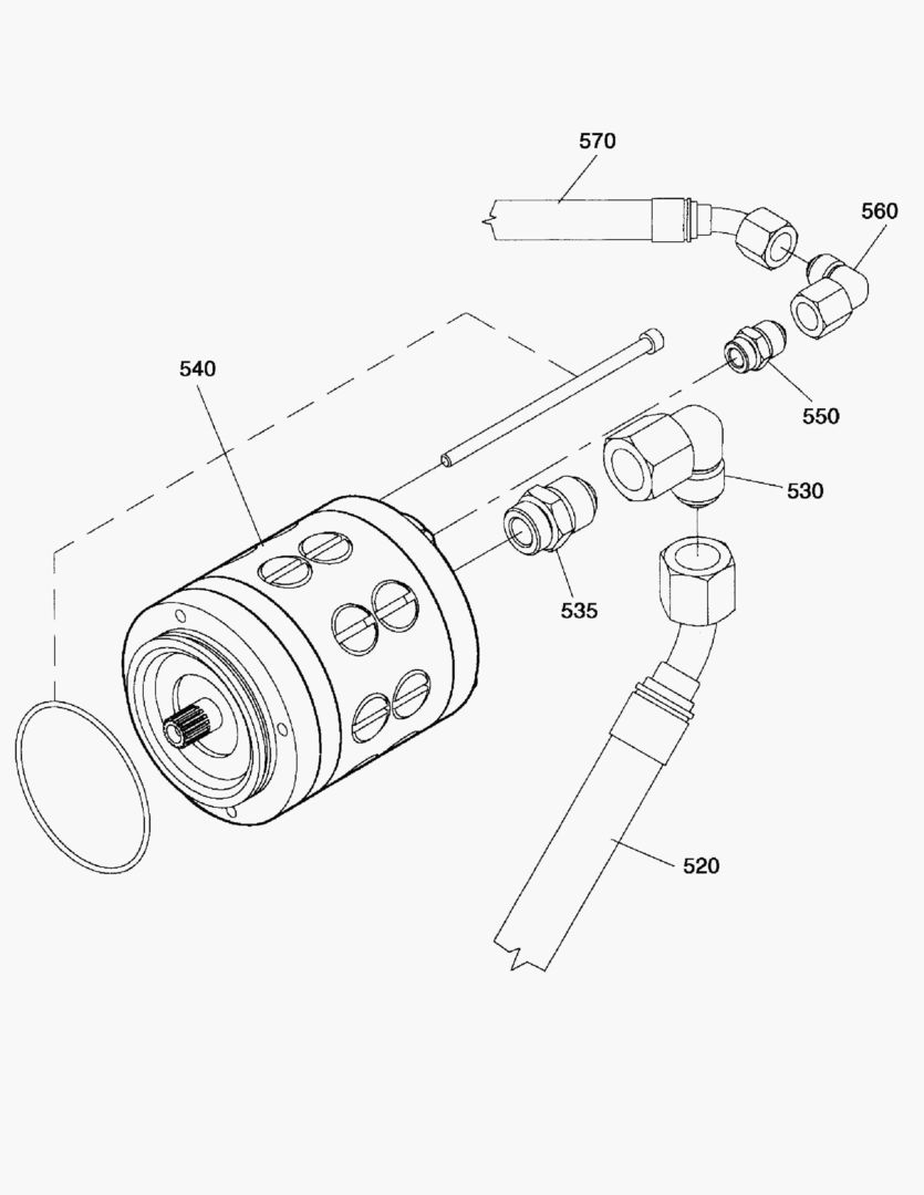 АВАРИЙНЫЙ НАСОС РУЛЕВОГО УПРАВЛЕНИЯ