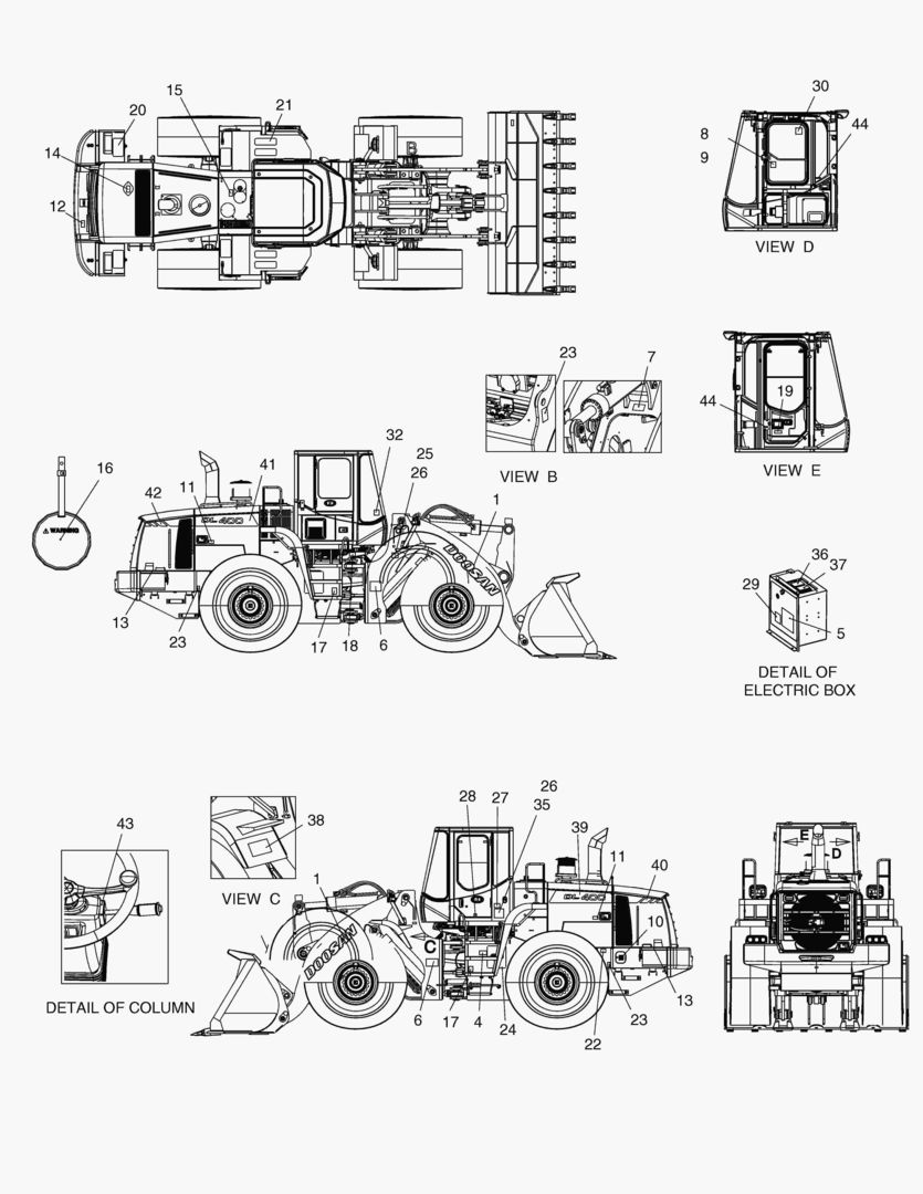4130 NAME PLATE-ENGLISH