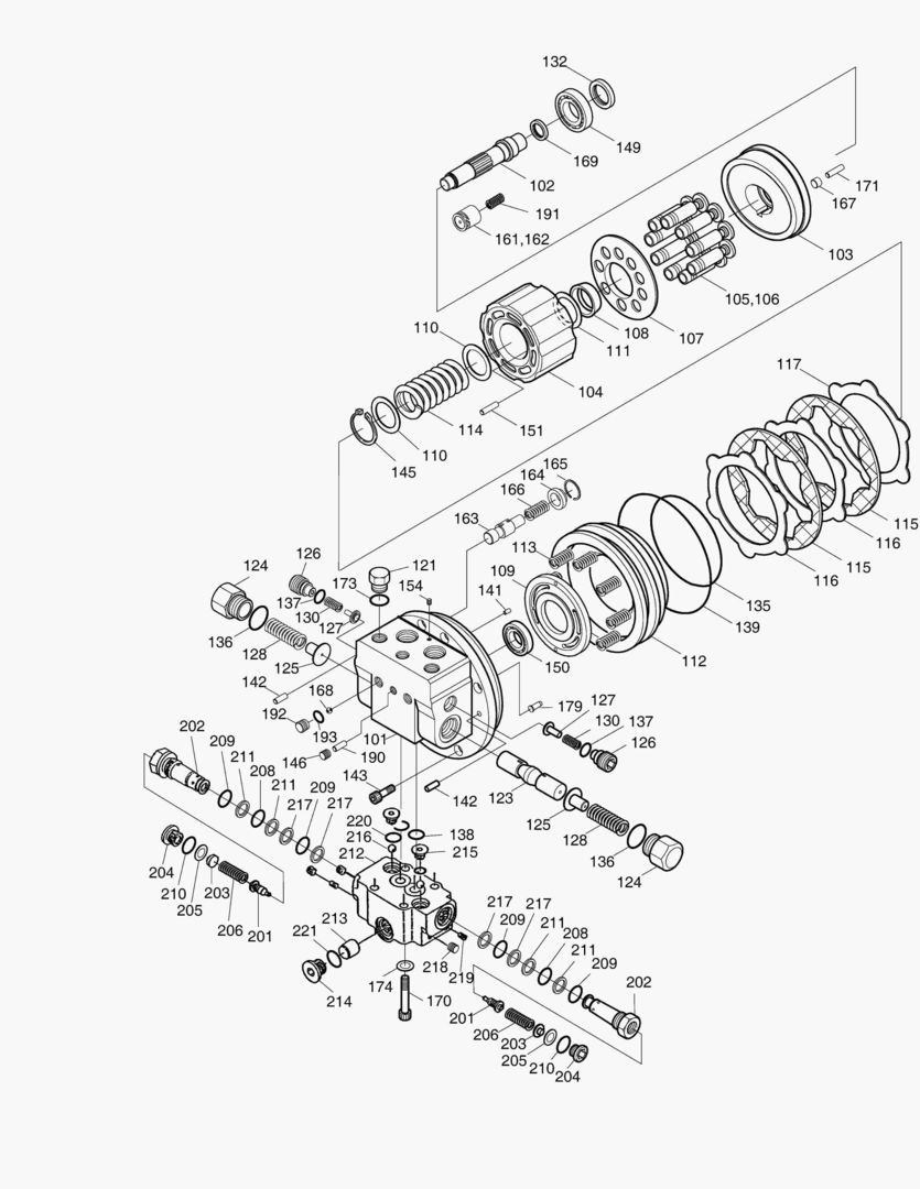 4150 TRAVEL MOTOR [20001~22988]