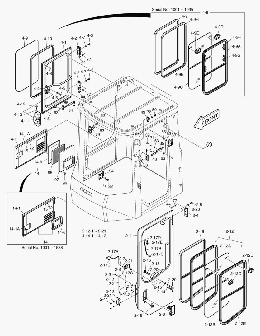 1680 CABIN(2)-ROPS & FOPS
