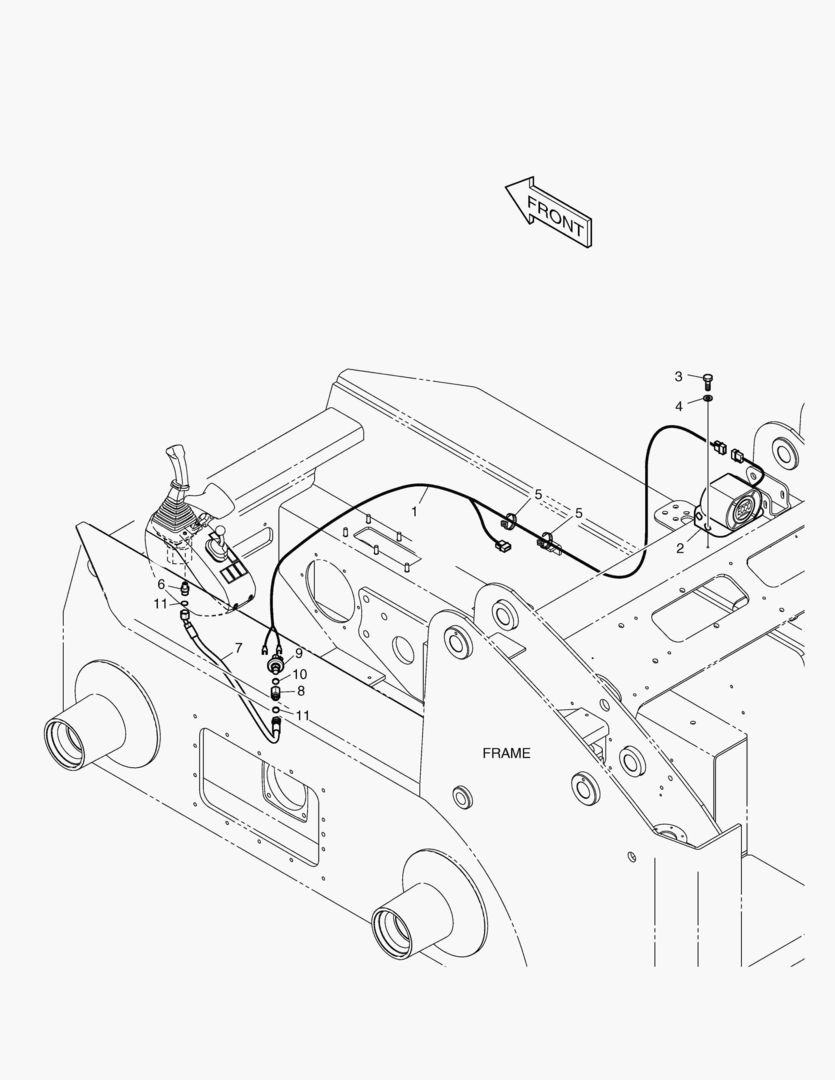 Спецтехника СИГНАЛ ЗАДНЕГО ХОДА-ДЖОЙСТИК от Globus Machinery