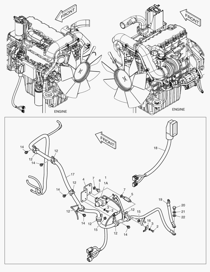 1720 ELECTRIC PARTS - ENGINE [5001~5259]