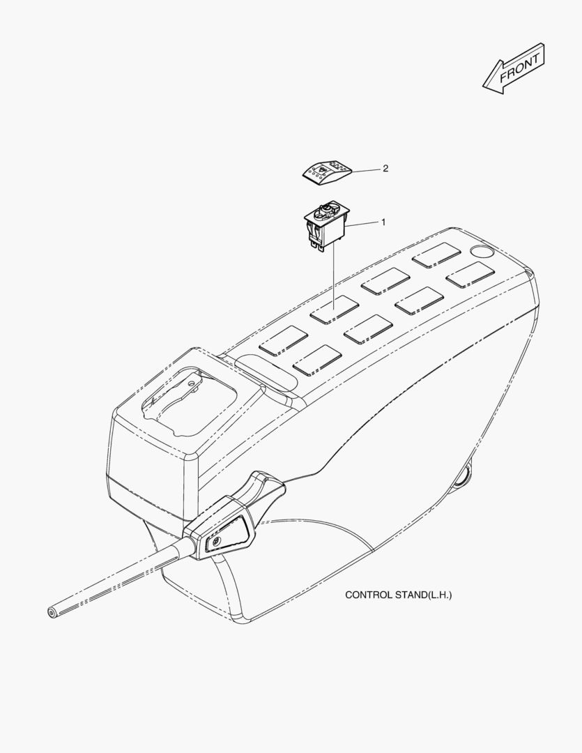 ВКЛЮЧАТЕЛЬ - 2 НАСОСА