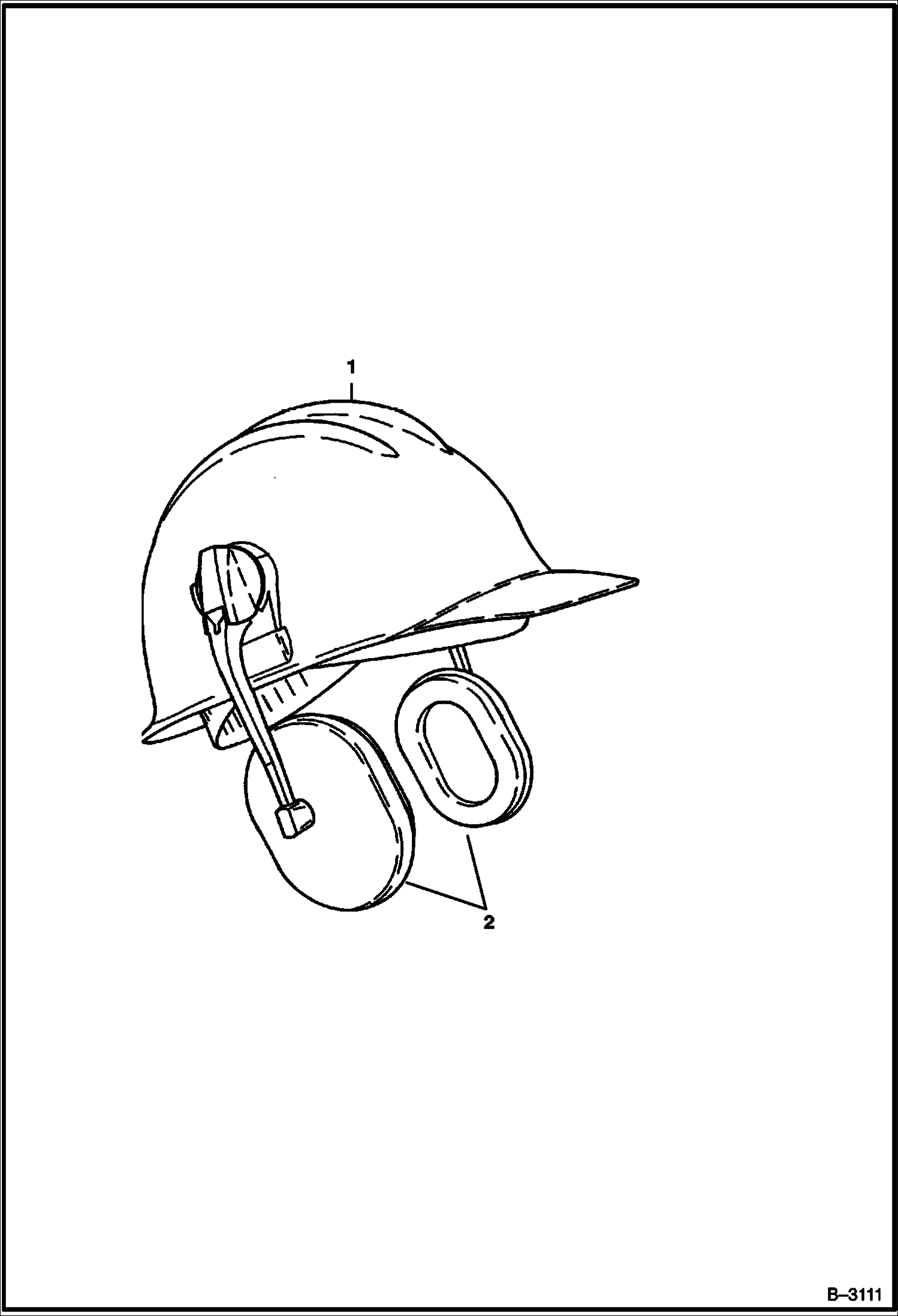 Схема КАСКА С ЗАЩИТОЙ ОТ ШУМА