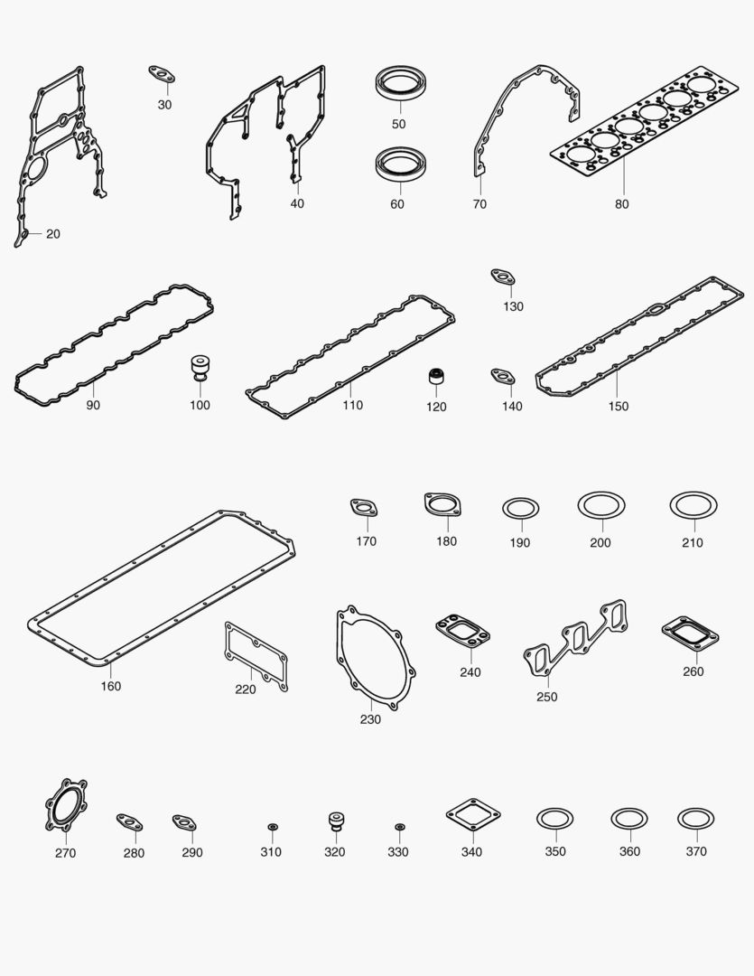 035 OVER HAUL GASKET KIT - ALL