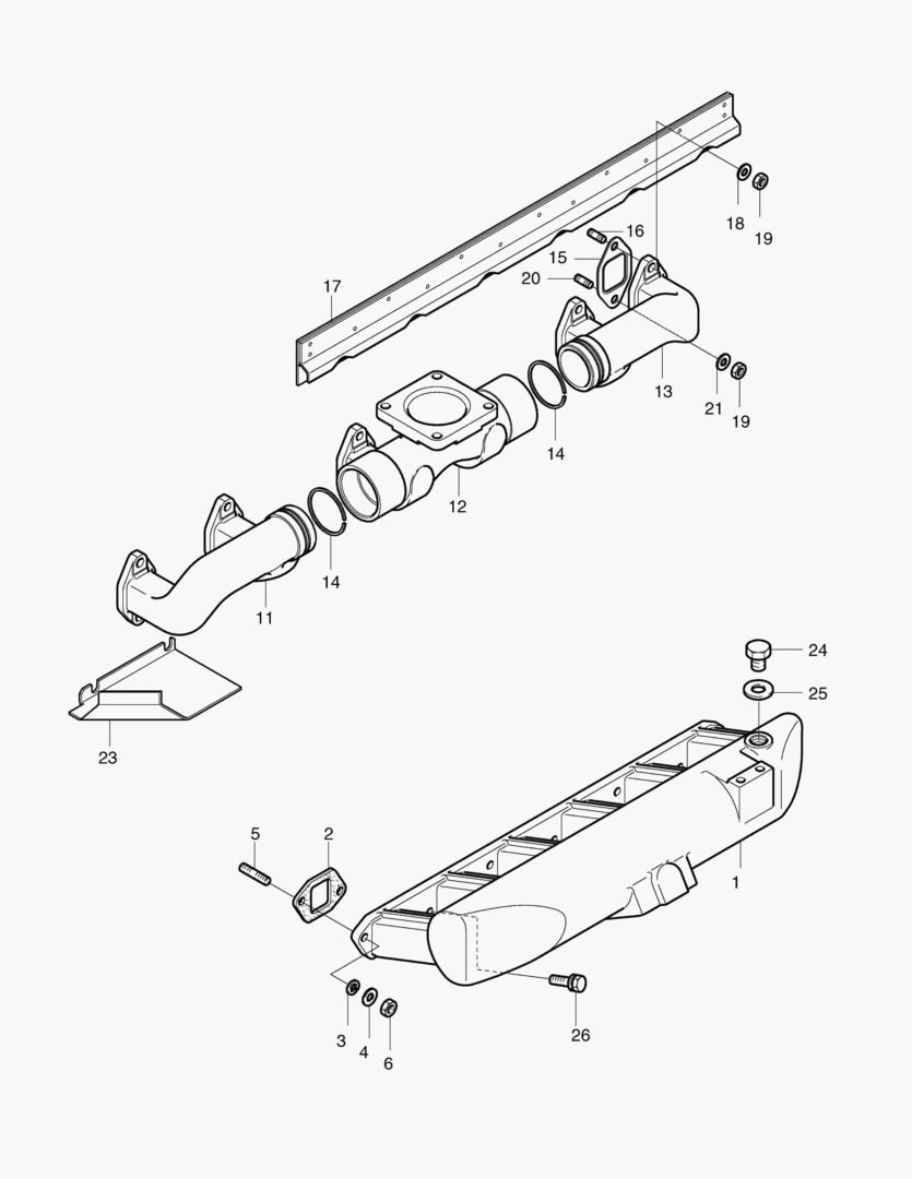 014 INTAKE.EXHAUST MANIFOLD