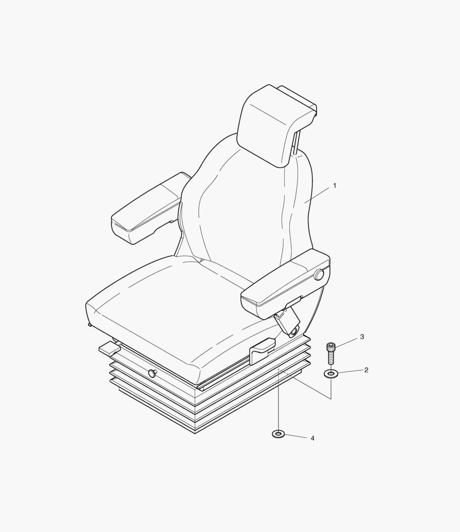 1780 SEAT ASS`Y-OPTION [2078~]