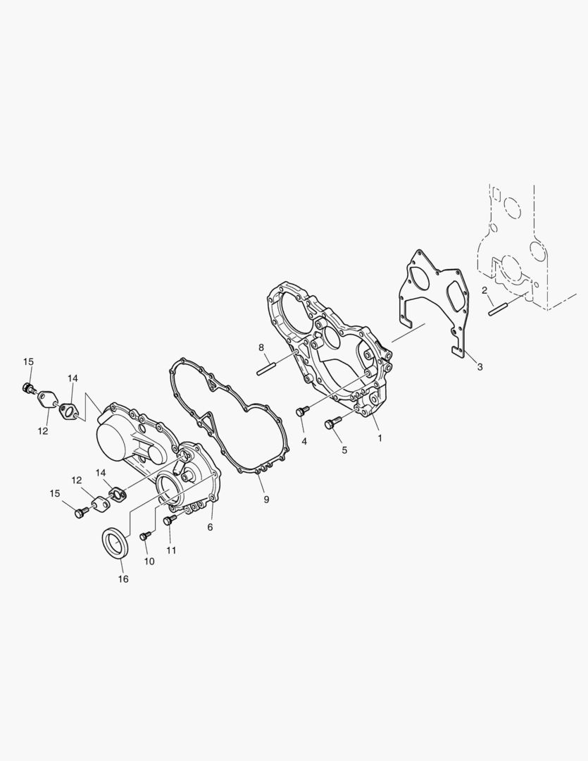 КАРТЕР РАСПРЕДЕЛИТЕЛЬНЫХ ШЕСТЕРЕН