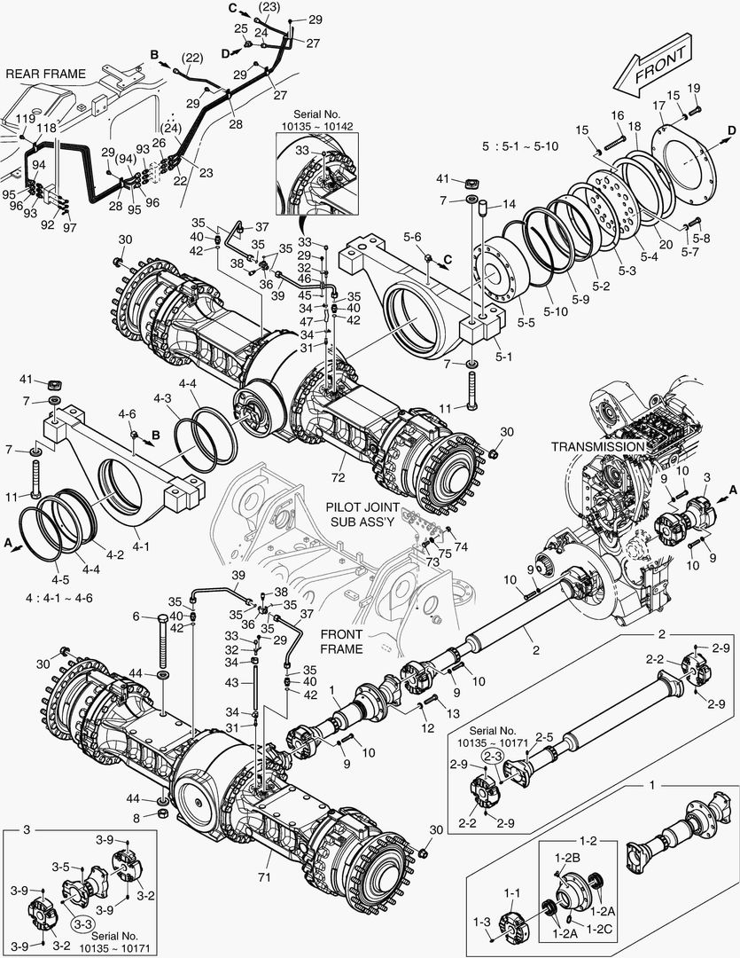 1200 AXLE & DRIVE SHAFT