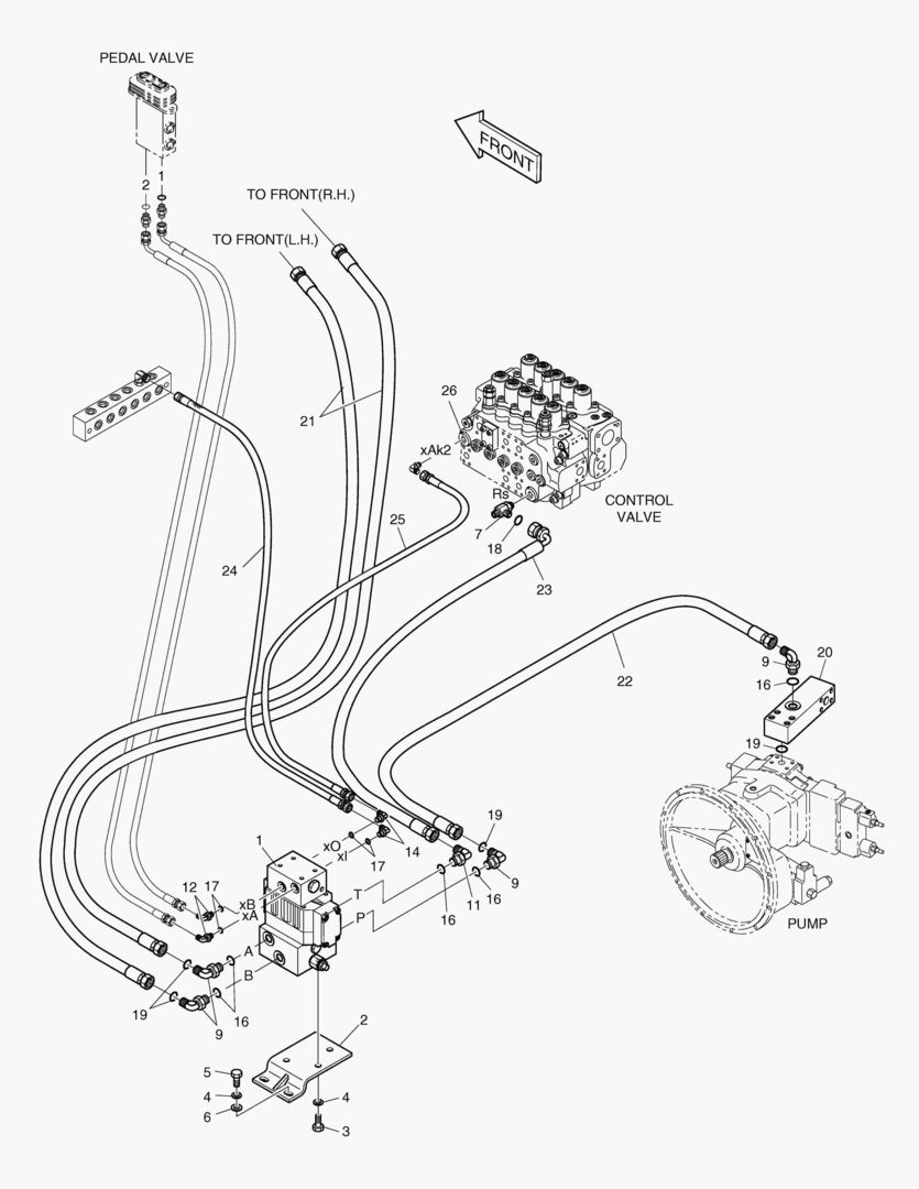 6520 MAIN PIPING-ROTATION & TILTING