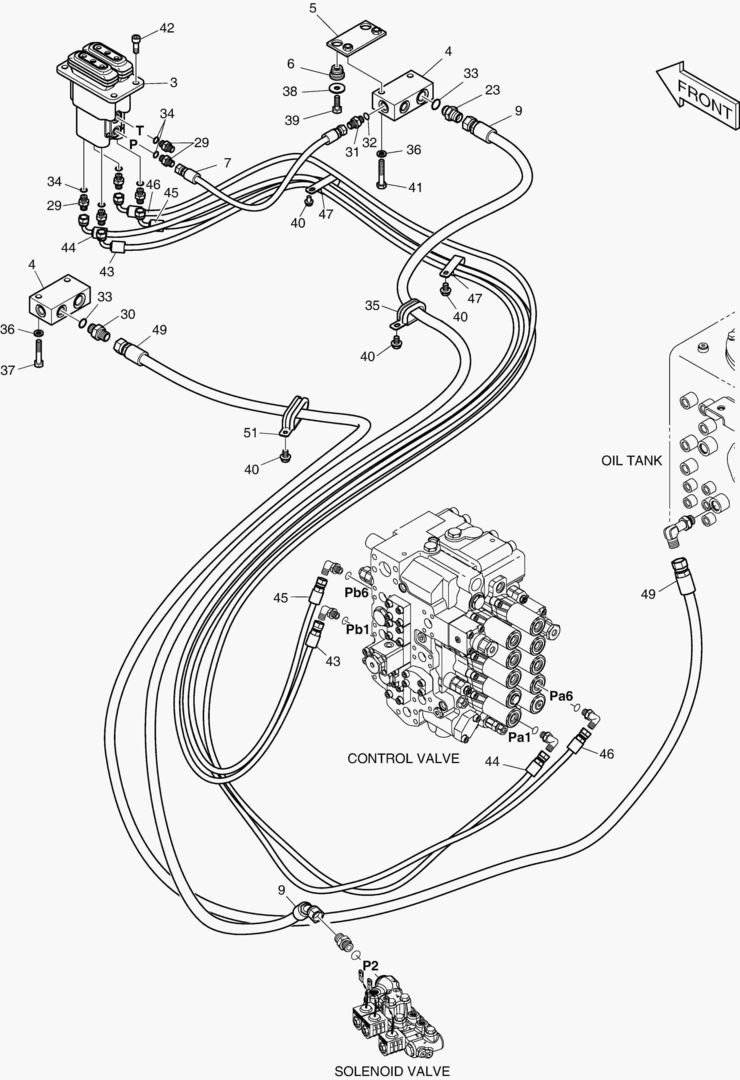 ТРУБОПРОВОД СЕРВОУПРАВЛЕНИЯ(8)