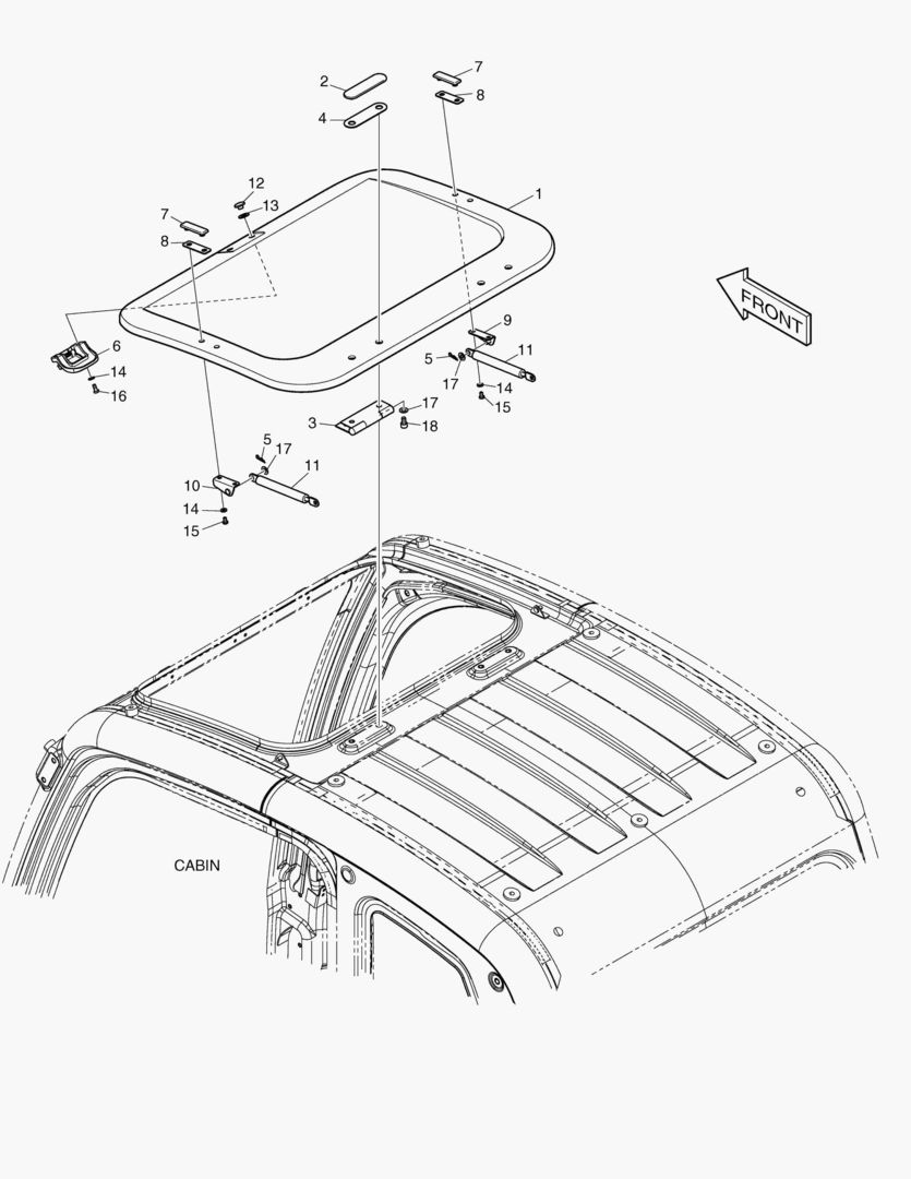 КРЫШКА ЛЮКА