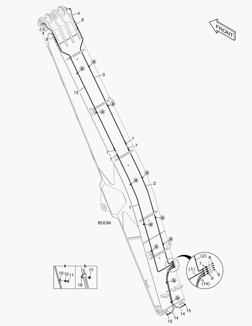 ТРУБОПРОВОД СМАЗОЧНОЙ СИСТЕМЫ