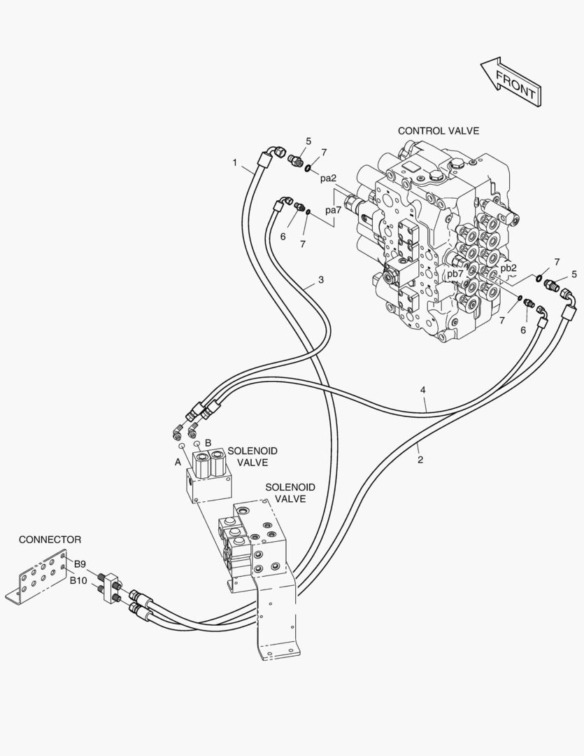 ТРУБОПРОВОД СЕРВОУПРАВЛЕНИЯ(6)