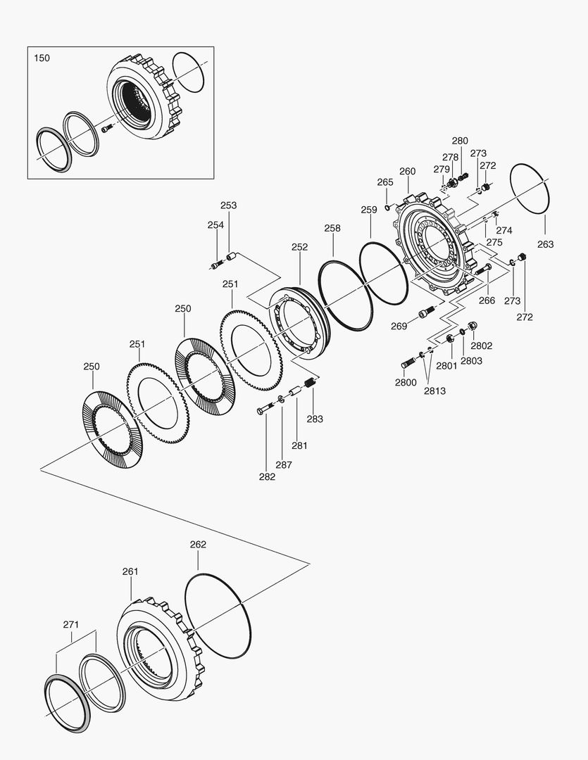 G250-40 FRONT BRAKE