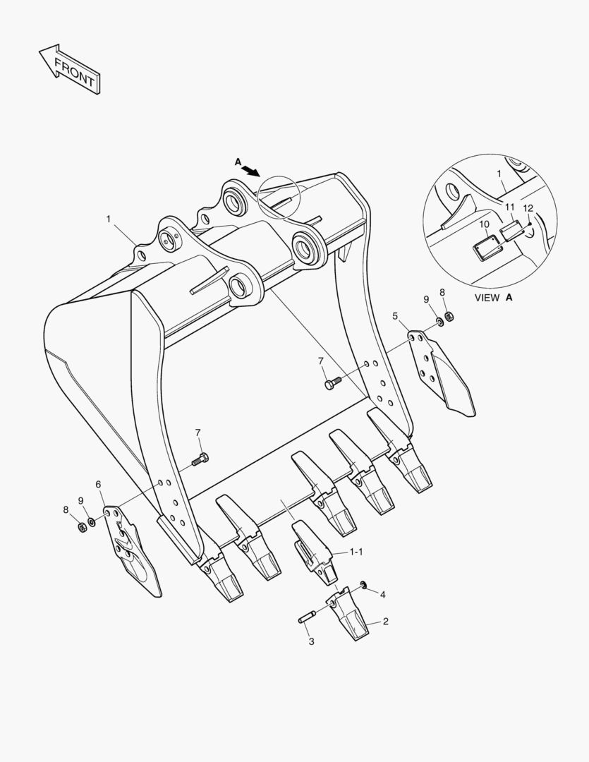 6580 BUCKET ASS`Y - 1.17mВі