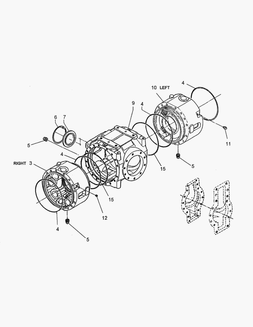 Спецтехника 3690 FRONT AXLE DIFFERENTIAL HOUSING [1021~] - главное фото