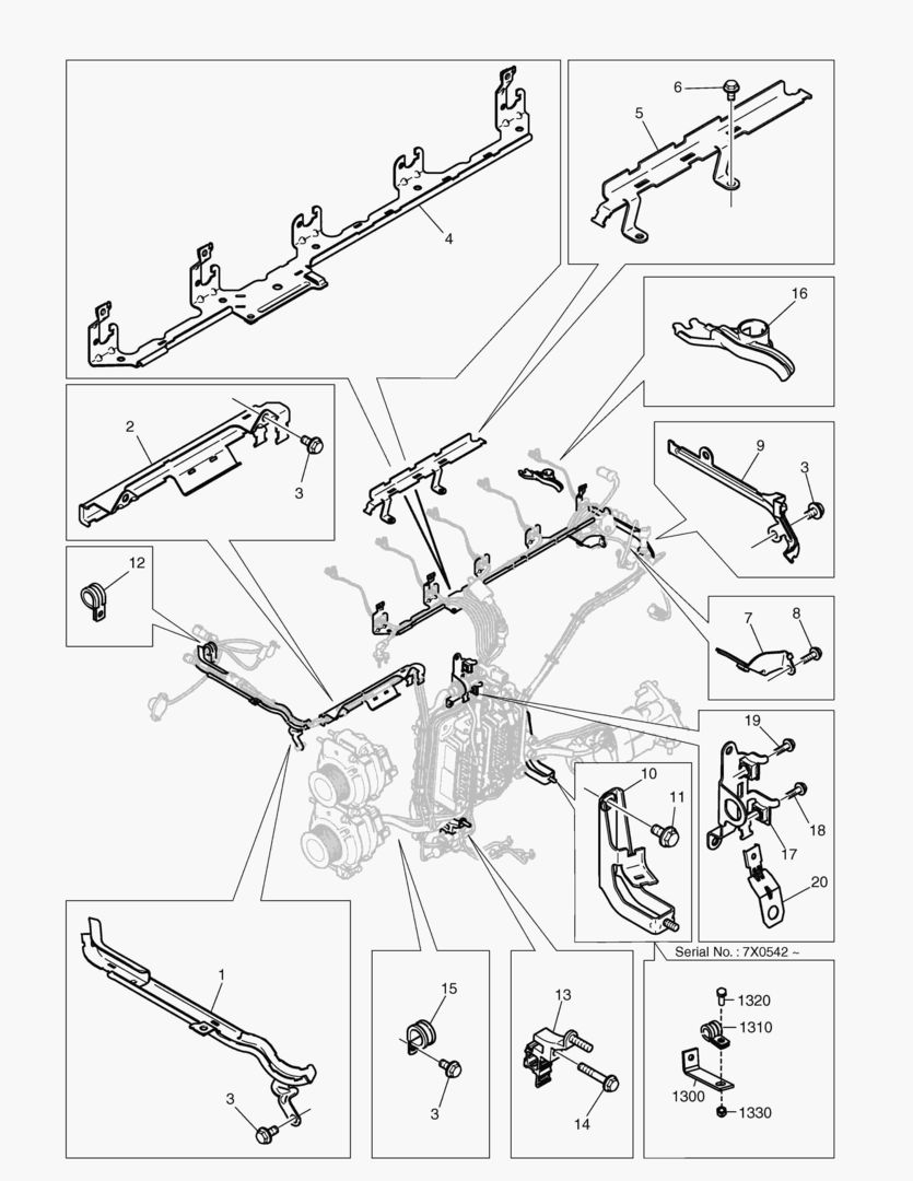 G011-108 CABLE ROUTEING