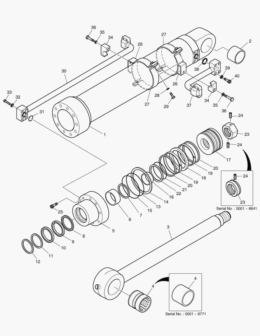 Спецтехника 4330 BUCKET CYLINDER [5001~7126] - главное фото