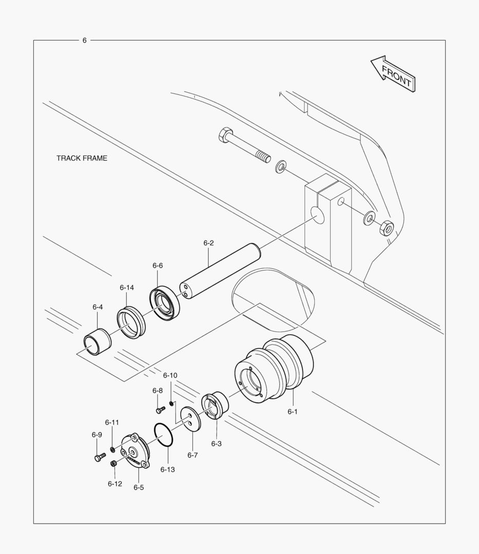 2140 UPPER ROLLER [5433~6089]