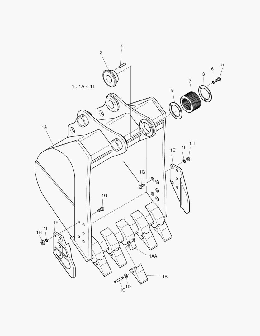 5271 BUCKET-HD TYPE-0.66гЋҐ [184~188]