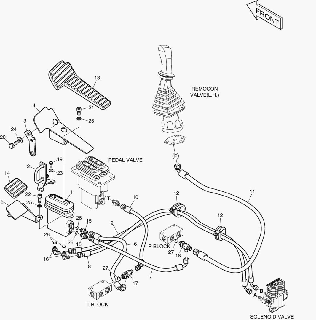 Спецтехника 7740 PILOT PIPING - ROTATING(ROPS) - главное фото