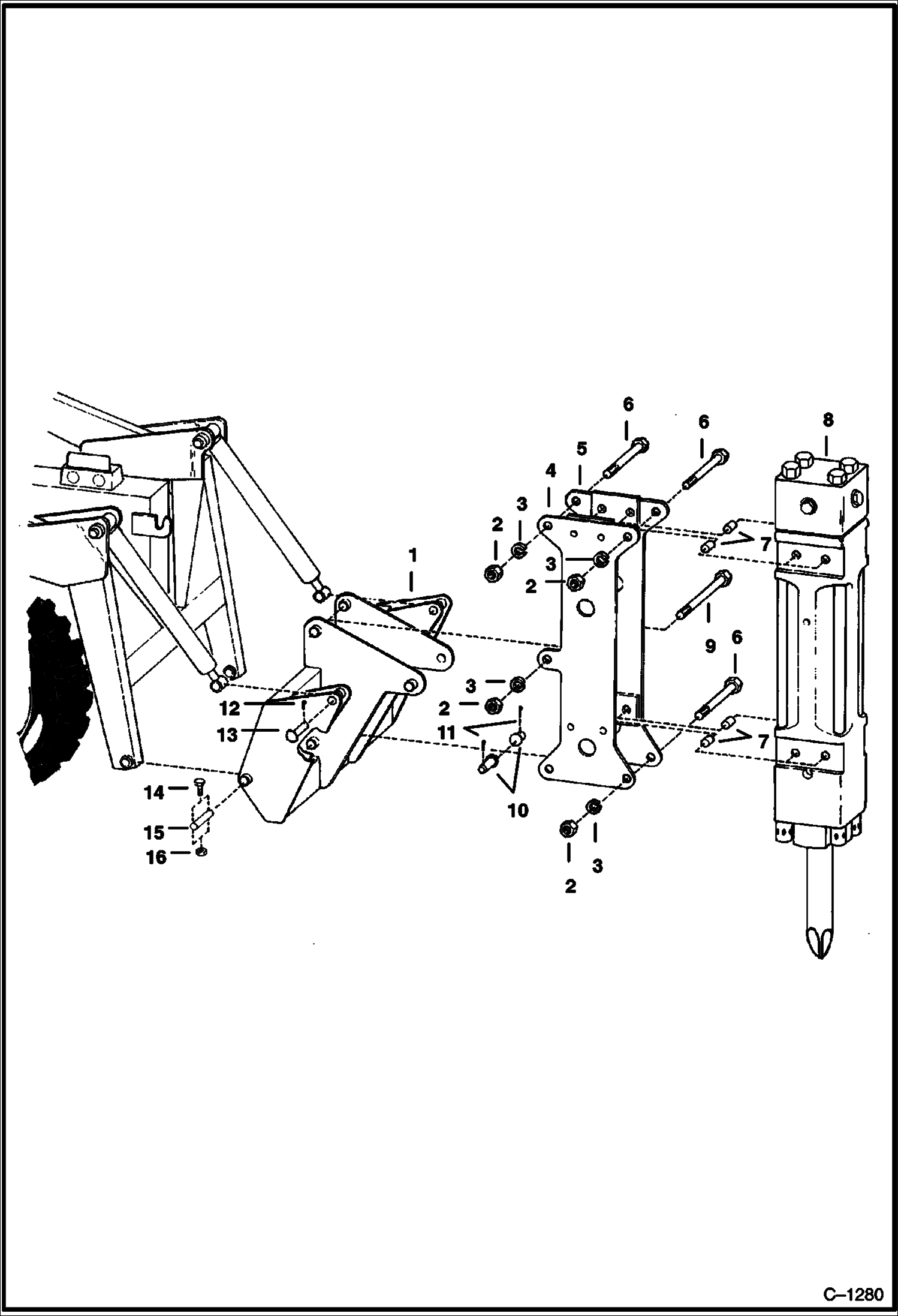 ГИДРОМОЛОТ (ОТБОЙНЫЙ МОЛОТОК МОНТАЖ)