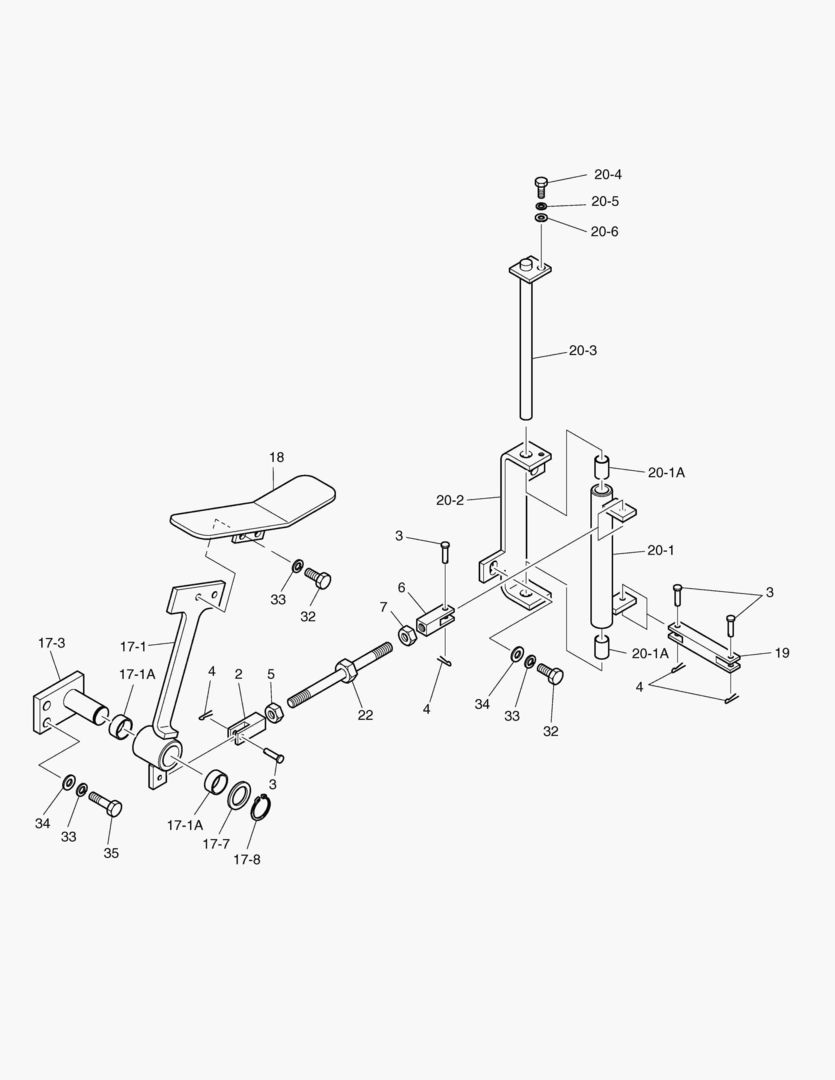 РЫЧАГ-ПОВОРОТ СТРЕЛЫ
