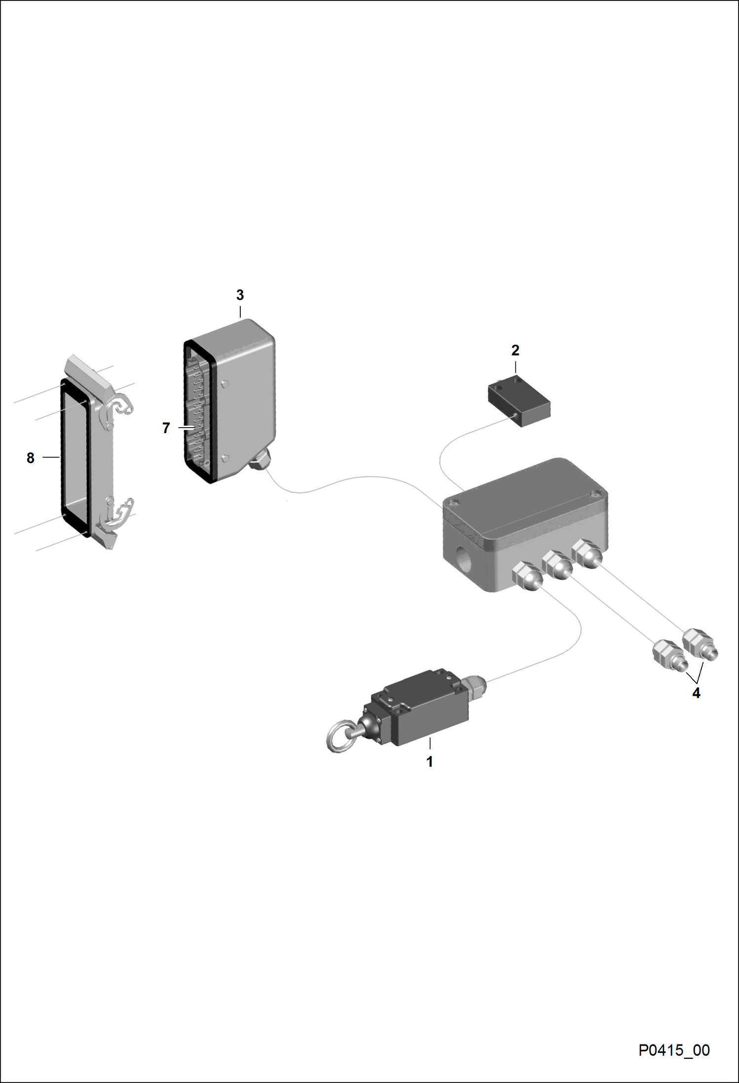 Схема ЭЛЕКТРОТЕХНИЧЕСКИЕ ДЕТАЛИ (BUD4452 И BUD4475)