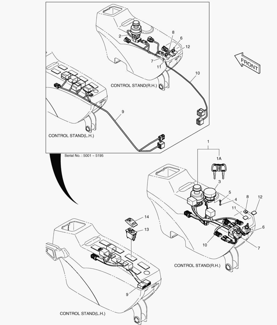 ЭЛЕКТРИЧЕСКИЕ ЗАПЧАСТИ - ПУЛЬТ УПРАВЛЕНИЯ