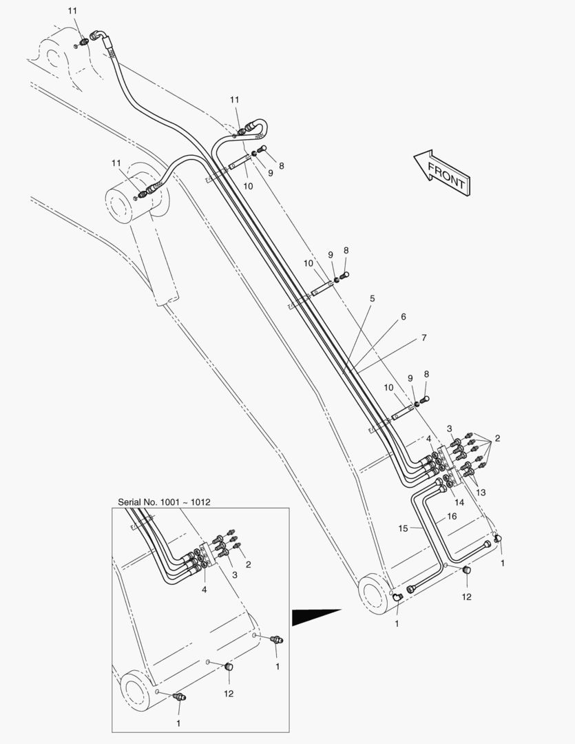 ТРУБОПРОВОД СМАЗОЧНОЙ СИСТЕМЫ