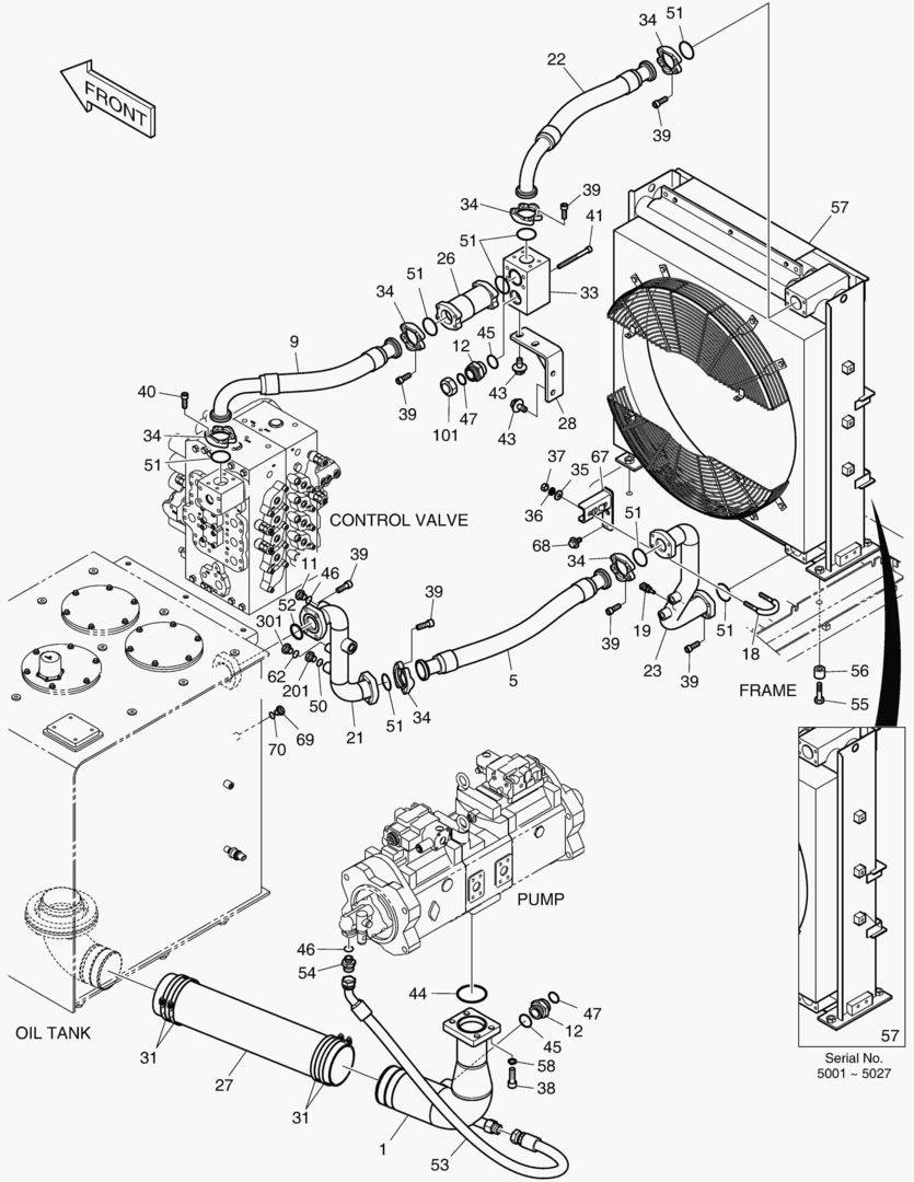 ТУБОПРОВОД МАСЛЯНОГО РАДИАТОРА(1)