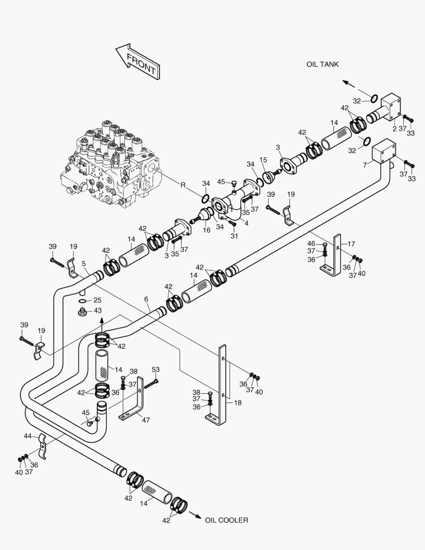 ТУБОПРОВОД МАСЛЯНОГО РАДИАТОРА(1)