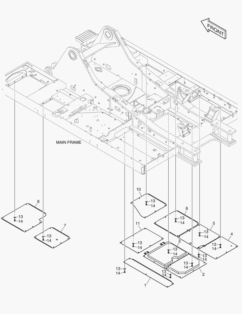 ОБТЕКАЕМАЯ ПОДКУЗОВНАЯ ПАНЕЛЬ