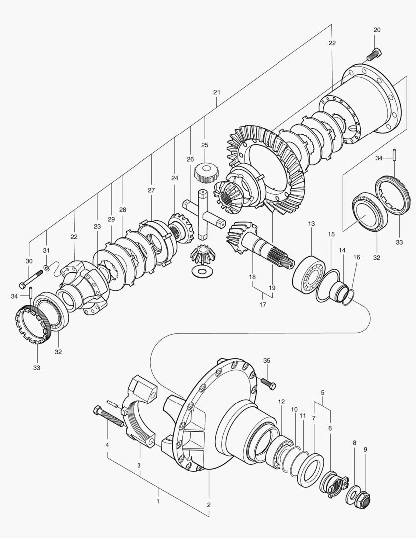 ЗАДНИИ ШЕСТЕРНИ ДИФФЕРЕНЦИАЛА-САМЫЕ МАКСИМАЛЬНЫЕ