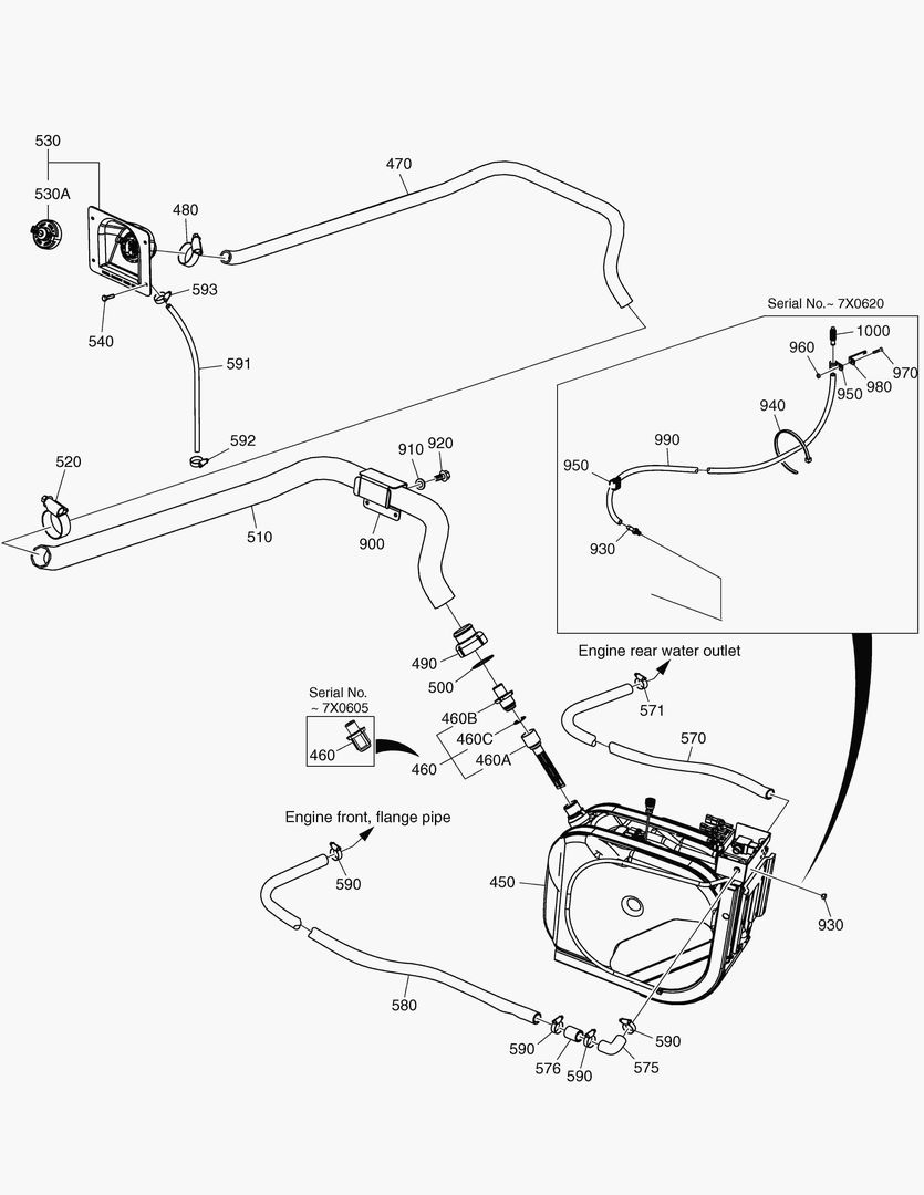 G051-6 EXHAUST SYSTEM