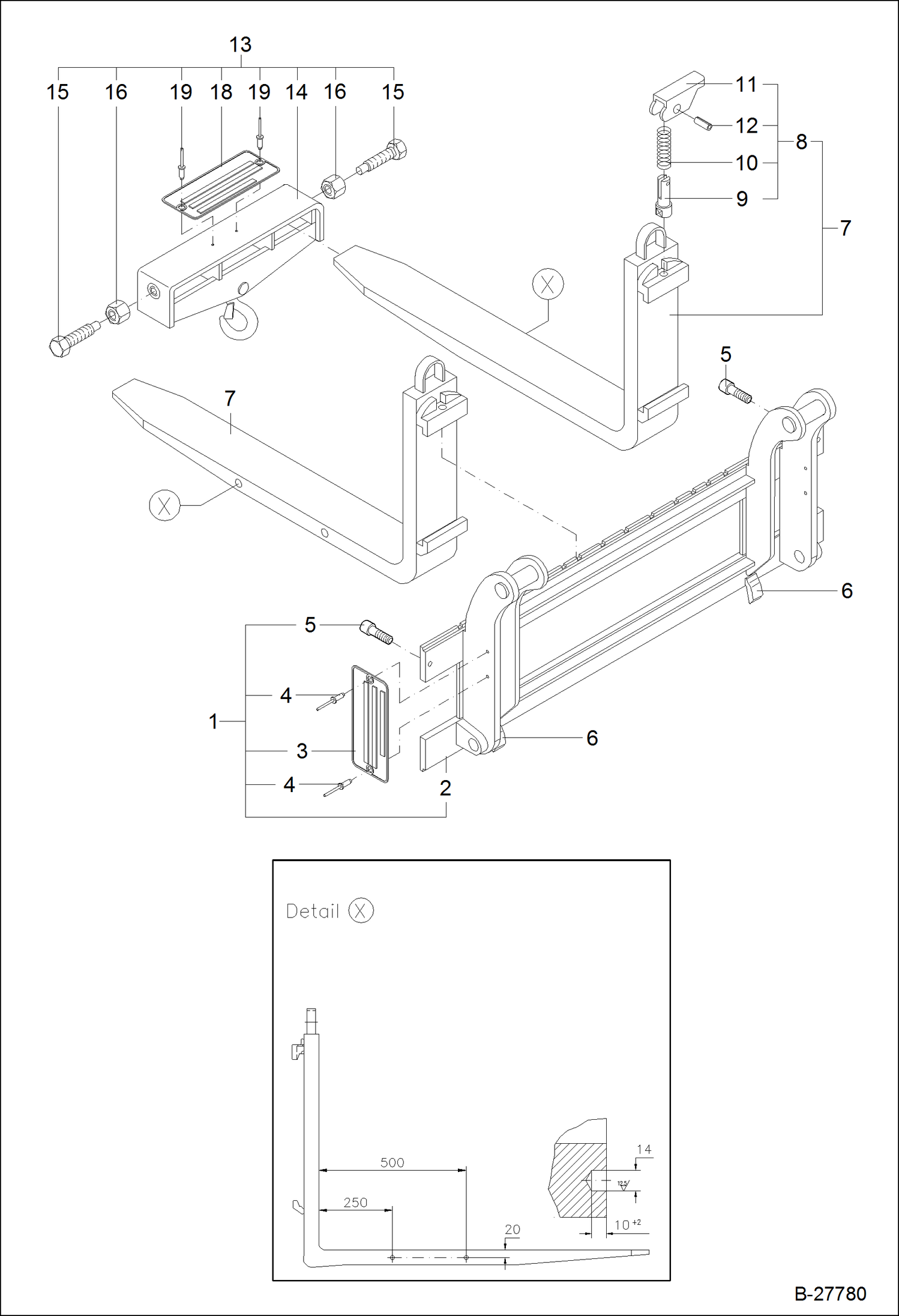ОБОРУДОВАНИЕ УКЛАДЧИКА, КРЮК КРАНА