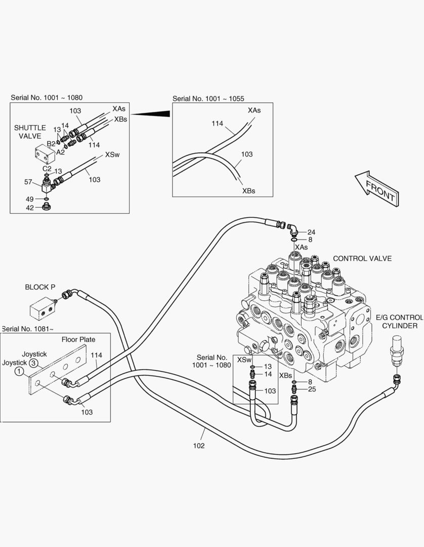 ТРУБОПРОВОД СЕРВОУПРАВЛЕНИЯ(8)
