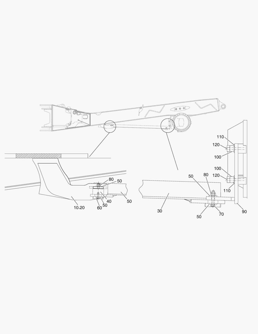 G500-24 PROTECTION, AXLE