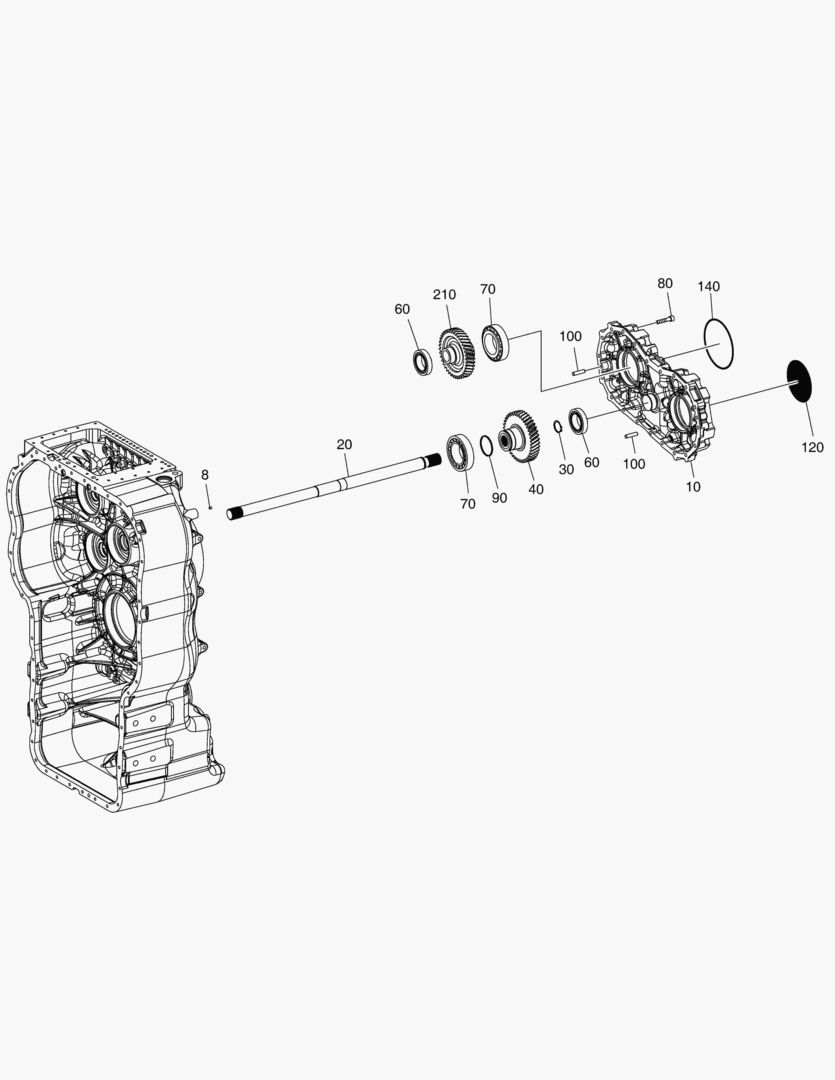 G070-64 POWER TAKE - OFF