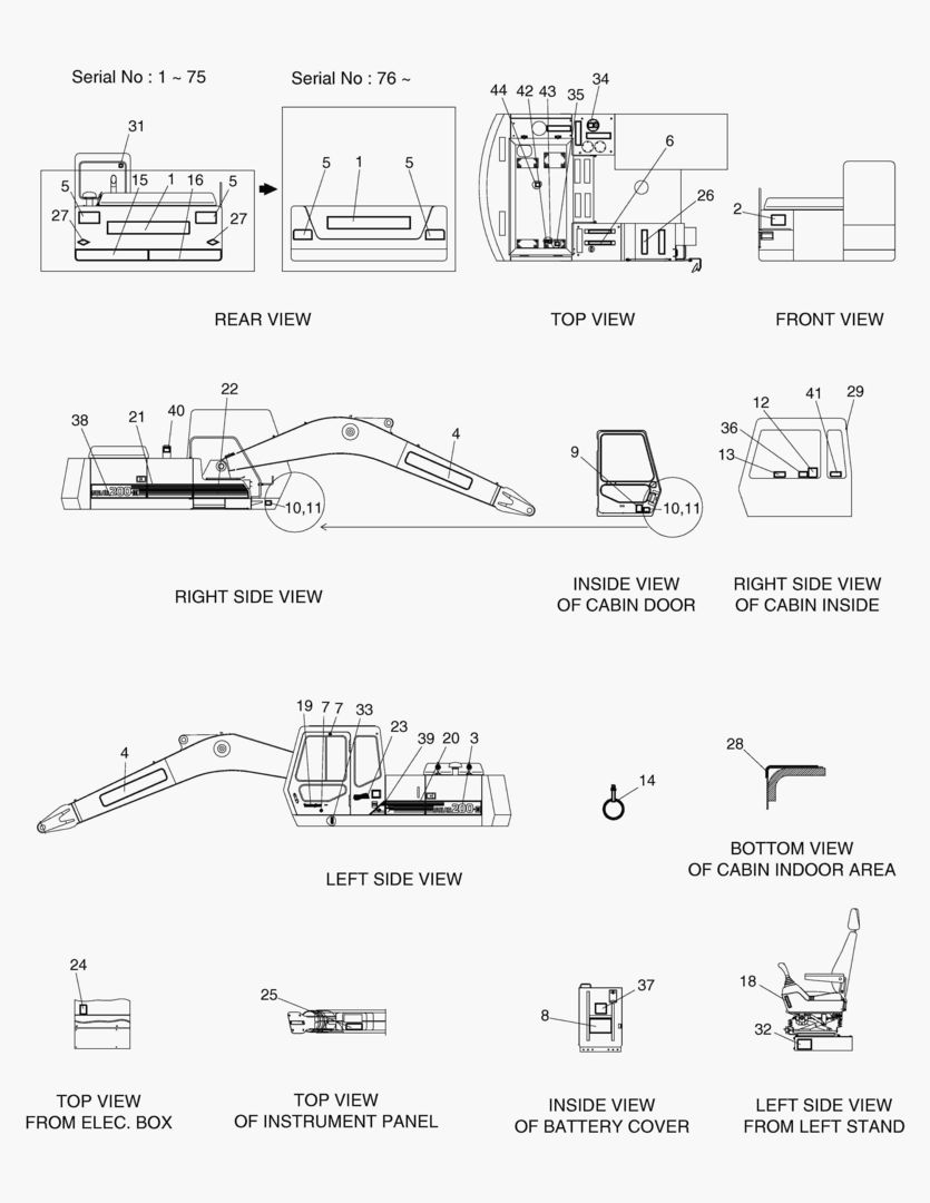 ЗАВОДСКАЯ ТАБЛИЧКА-ЯПОНИЯ(S200-III)