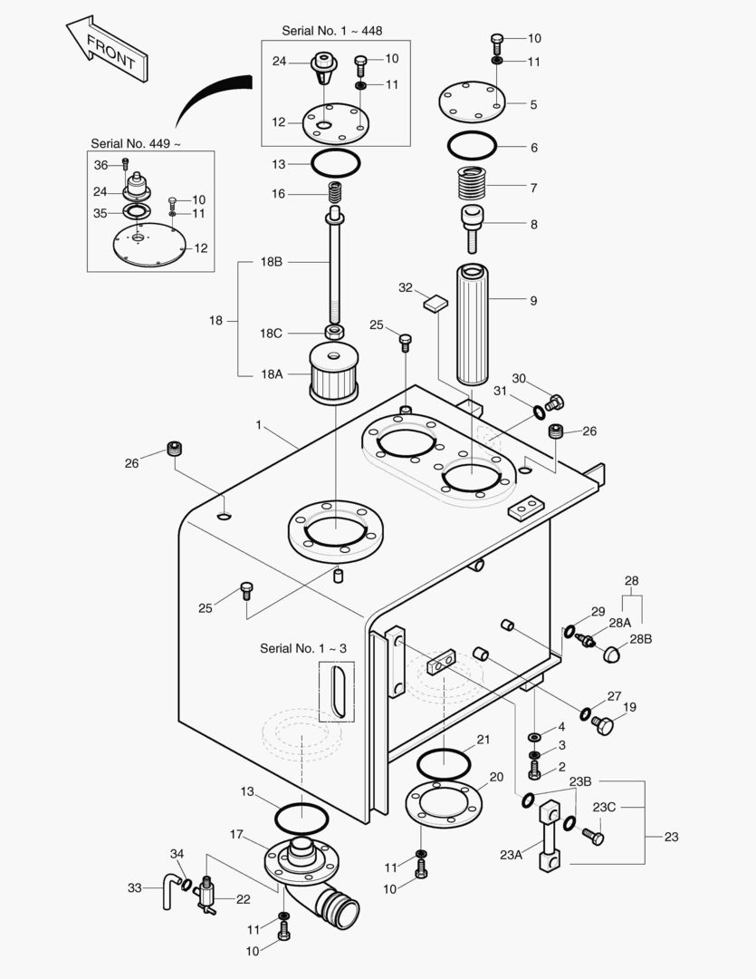 РЕЗЕРВУАР ДЛЯ МАСЛА